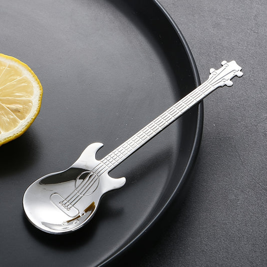 1pc Creative Guitar Shaped Spoon.